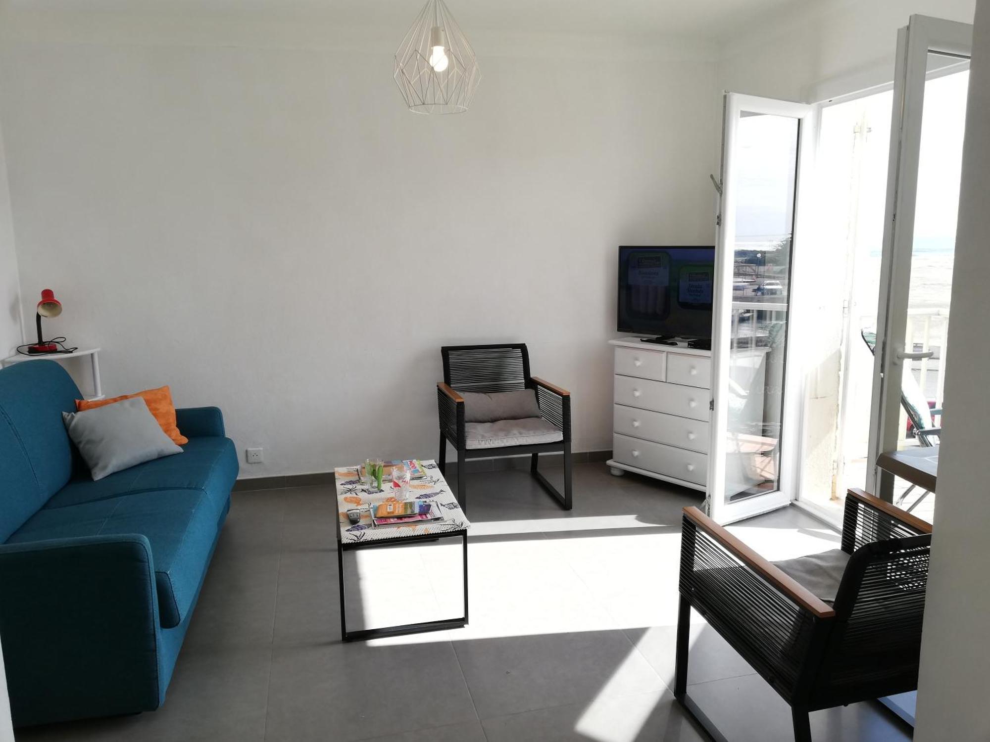 Superbe Appartement Avec Vue Sur Mer Et Port, Parking Prive Saint-Pierre-la-Mer  Ngoại thất bức ảnh