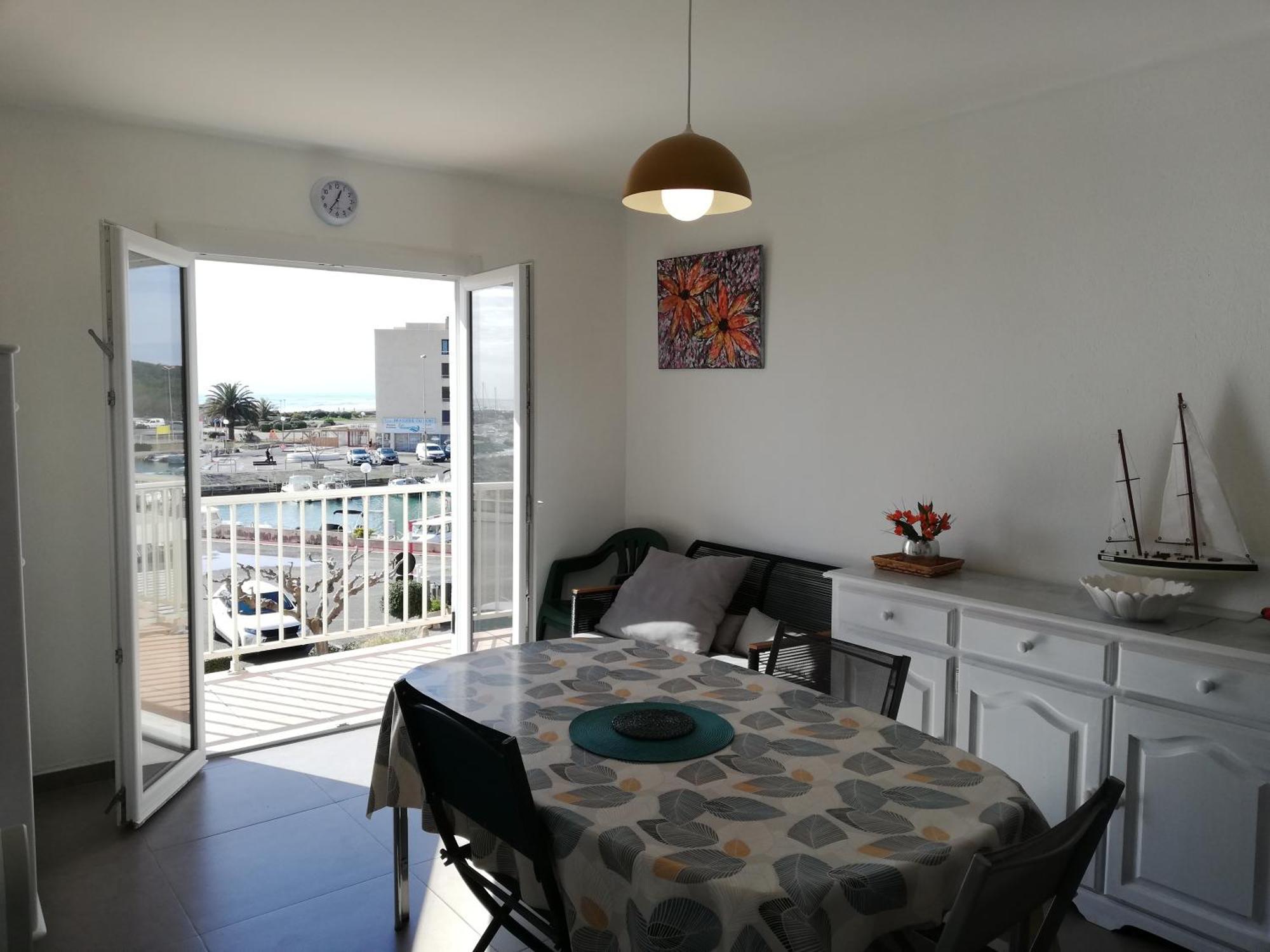 Superbe Appartement Avec Vue Sur Mer Et Port, Parking Prive Saint-Pierre-la-Mer  Ngoại thất bức ảnh